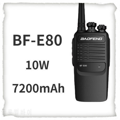 Baofeng Bf-e80 Walkie Talkie Baofeng Handheld High-power 50km Radio Communication Equipment for Civil Use