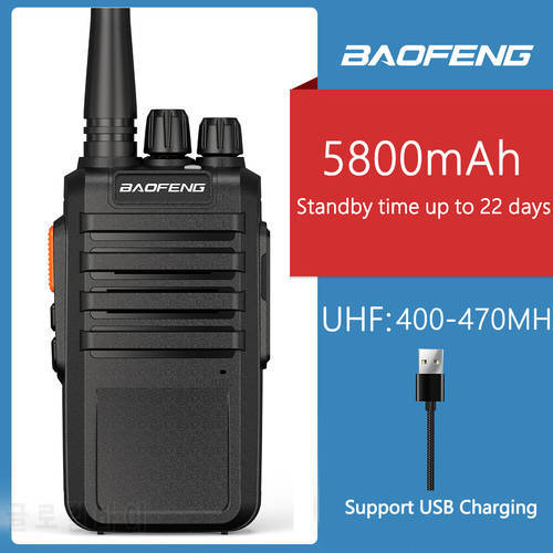 Baofeng BF-M4 5w Walkie Talkie Support USB Charging UHF 400-470MHz Long standby time 22 days Portable Transceiver BF-888S Radio