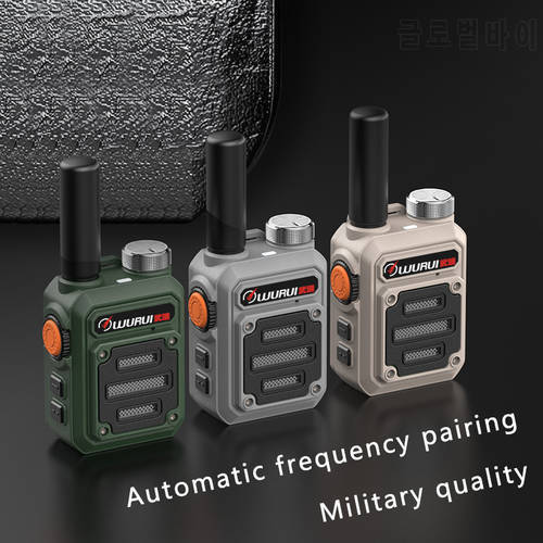 wurui G63 Portable mini Walkie talkie scanner ham radio Walkie-talkies for hunting 50 km profesional communicator handy Amateur