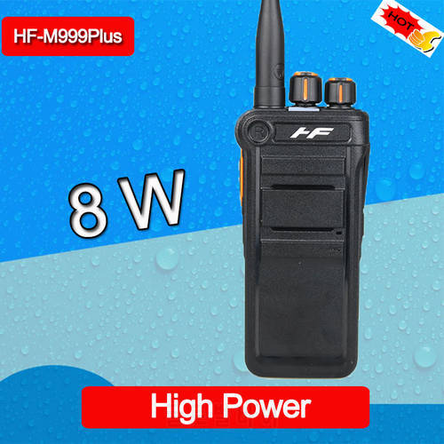 HF-999 8W High-power walkie-talkie 10 KM Baofeng Ham Radio 10KM Dual PTT 82HP UV-9R GT-3TP UV-5R Amateur Radio Walkie Talkie