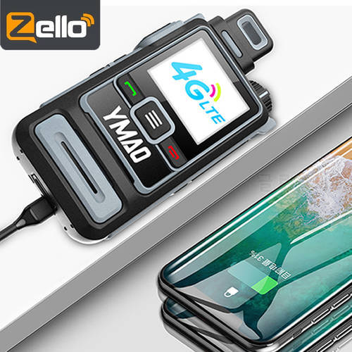 Zello Phone 4G Network Walkie Talkie Long Range Transceiver WIFI Blue tooth optional real ptt poc star radio for Hunting