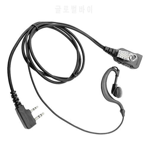 Type G headphones big PTT walkie talkie Earpiece for baofeng UV-5RTP, UV-82, UV-82C, UV-82HP, UV-9R, UV-9R PLUS two way radio