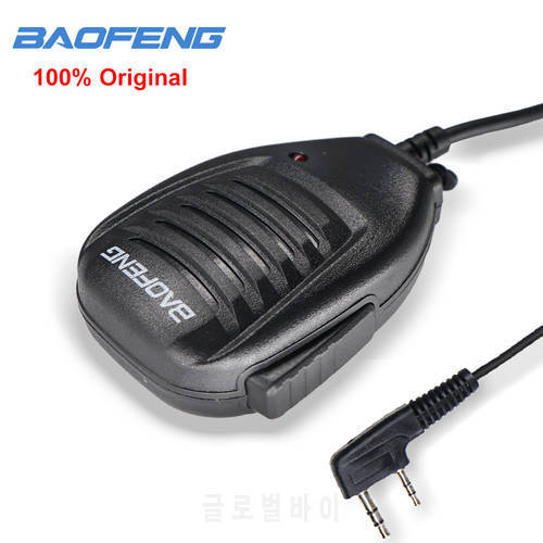 Original Baofeng Speaker Microphone For Baofeng 888S 5R UV82 8D 5RE 5RA Mic Headset Two Way Radio Walkie Talkie Handheld Mic
