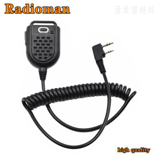 Baofeng Walkie Talkie Speaker Mic Mini LED Microphone PTT for Portable Kenwood TYT Two Way Radio UV-13 Pro UV-5R UV-10R UV-S9