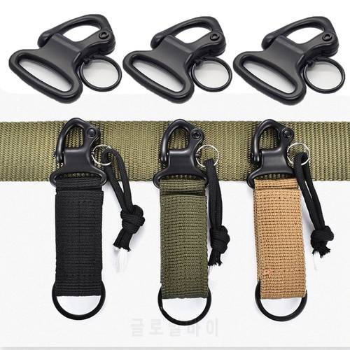 New Attach EDC Clasp Belt Clip Outdoor Tactical Holder Hooks Water Bottle Hanger Webbing Backpack Strap Quickdraw Carabiner