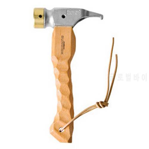 SUNDICK Outdoor Mountaineering Tent Hammer Multifunctional Camping Tool Pile Puller Ground Nail Hammer Head Hammer
