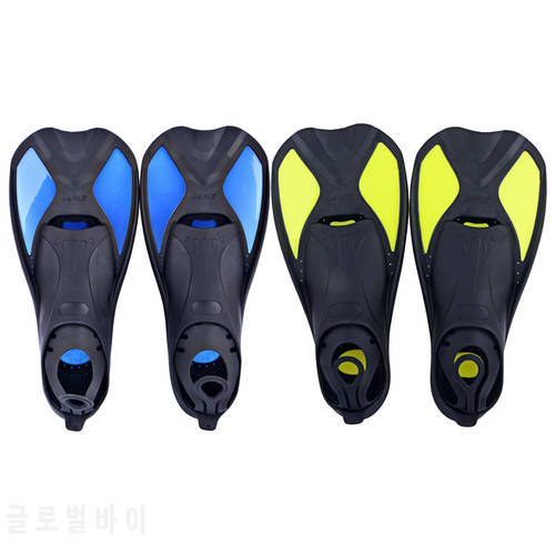 Unisex Snorkeling Diving Swimming Fins Adult Flexible Comfort Swimming Fins Submersible Long Foot Flippers S-XL