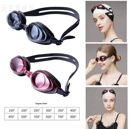 Swimming Goggles Professional Anti-fog UV Swimming Glasses Women Silicone Diopters Swim Sports Eyewear Myopic Swimming Glasses