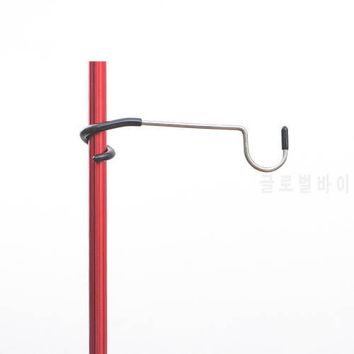 Camping Lamp Hook Light Pole Hook Stainless Steel Pig Tail Storage Holder Multifunctional Glamping S-Type Double Holders