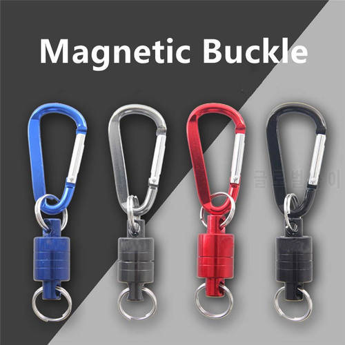 1PC Multifunction Magnetic Buckle Magnetic Mountaineering Buckle KEY CHAIN Outdoor Fishing Mountaineering Anti-loss Rope