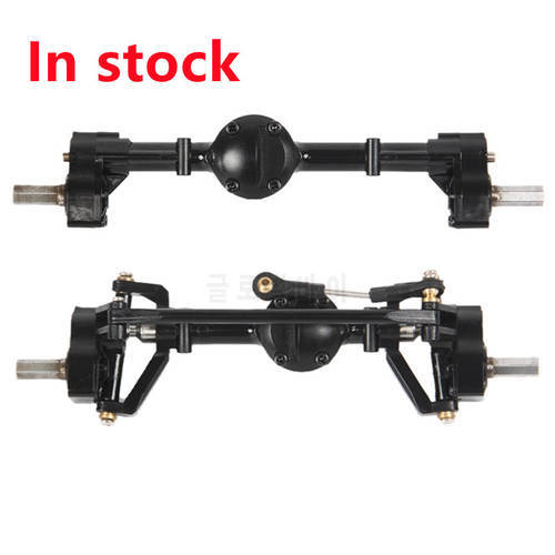 2Pcs Front and Rear Portal Axle for WPL C14 C24 C24-1 C34 C44 B14 B24 1/16 RC Car Upgrade Parts