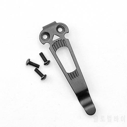 Knife Clip Waist Clip Stainless Steel Pocket Clip Back Clip for Benchmade Emerson ProTech Deep Carry Clip