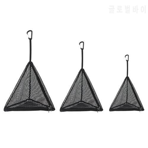 Outdoor Drying Net Bag Camping Kitchen Basket Anti Midge Mosquito Triangle Picnic Net Storage Mesh Foldable Grid Breathable