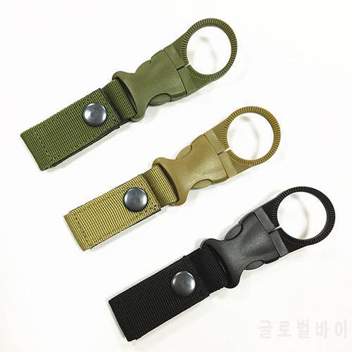 Molle Webbing Buckle Water Bottle Clip Holder Outdoor Sports Camping Hiking Multi Tool Carabiner Clasp Hook EDC Backpack Hanger