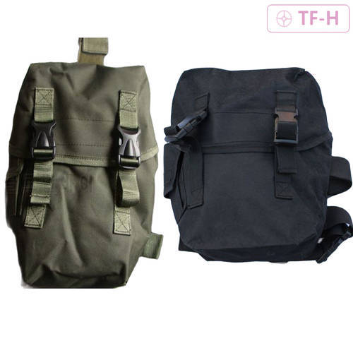 Tactical Gas Mask Attachment Pouch Storage Bag Pack For Leg / Belt / Molle Height 29 Cm Width 15 Cm Thickness 12 Cm