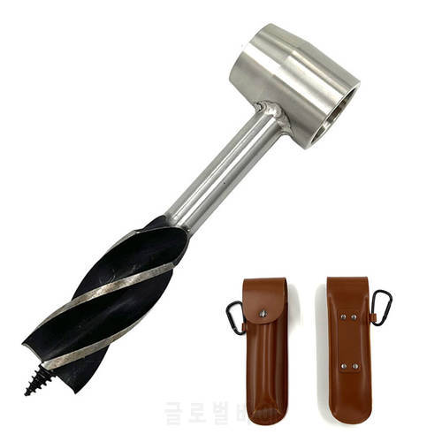 Auger Wrench Outdoor Survival Hand Drill Survival Gear Tool Sports Jungle Crafts Camping Bushcraft Accessories