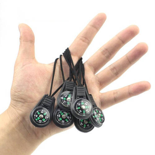 3pcs/Lot Portable Mini Compasses Hanging Bike Parts with Backpack Strap Camping Accessories Hiking Outdoor Survival Tools