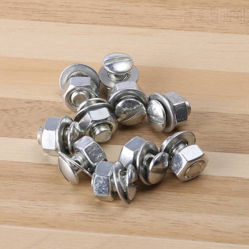 10pcs Brake Cable Adjuster Clamp Lock Screw Bolt Bicycle Moped MTB Mountain Bike