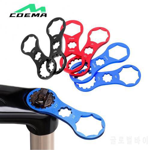 RISK Bicycle Front Fork Repair Tool Wrench Aluminum Disassembly Tools For SR Suntour XCR/XCT/XCM/RST MTB Bike Front Fork Cap