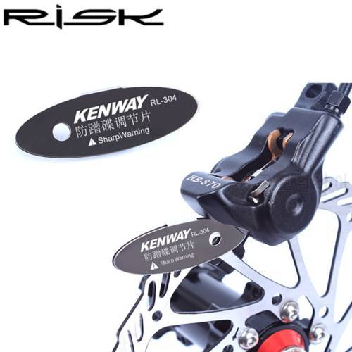 RISK MTB Disc Brake Pads Adjusting Tool Bicycle Pads Mounting Assistant Brake Pads Rotor Alignment Tools Spacer Bike Repair Kit