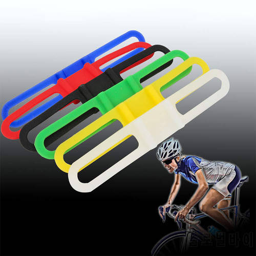 Cycling Light Holder Bicycle Handlebar Silicone Strap Band Tie Rope Bandages Bicicleta Torch Flashlight Bandages Hot sale