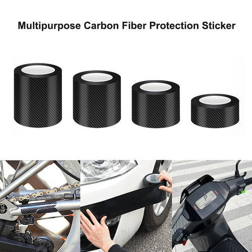 Bike Frame Protection Sticker Durable Carbon Fiber Protection Stickers for Car Motorcycle MTB Bicycle Protection Accessories