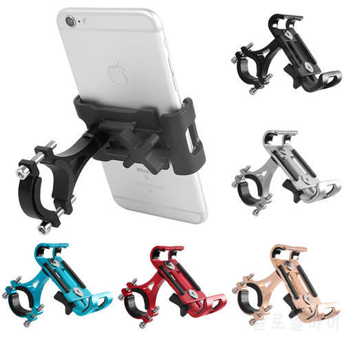 Bicycle Phone Holder Anti-Slip Universal Mobile Smart Phone Bike Mount Bracket Electric Scooter Motorcycle Cell Phone Support