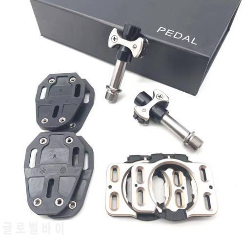 Titanium Alloy Road Bike Pedal ultralight 3 Bearing Bicycle Self-locking Pedal Speed play Track Sprint Special Bicycle Pedals