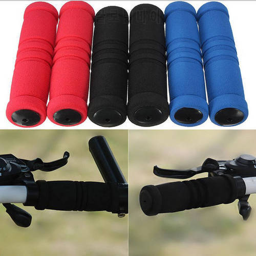1 Pair Sponge Foam Bicycle Grips Cover Non-slip Grips Cover For Bike Part Accessories Cycling Bike Motorcycle Handlebar Grips