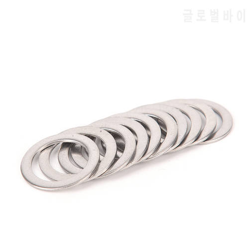 10Pcs Bicycle Pedal Spacer Crank Cycling MTB Bike Stainless Steel Ring Washers Good Quality