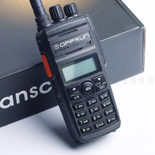 OPPXUN OPX-UV90 UV 90 Walkie-talkie Waterproof IP68 Portable Ham Station Remote Telex 10W Dual Band 15 KM Two-way Car CB Radio