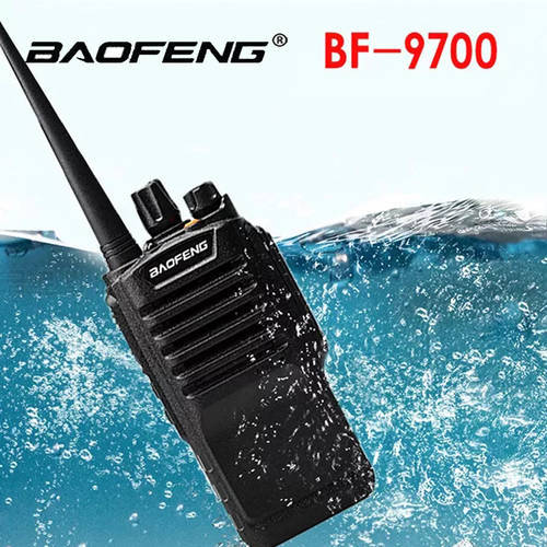 2pc Baofeng Original walkie talkie bf-9700 5watt waterproof two way radio BAOFENG bf9700 1800mAh mobile long range ham radios
