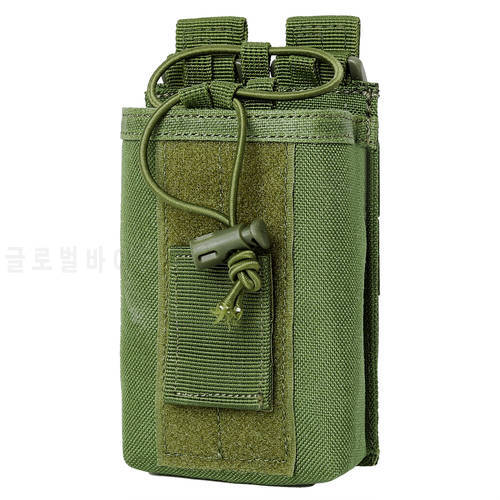 2022 New Outdoor Intercoms Bag Two-Way Radio Holder Accessory Bag Multifunctional Tool Pouch Tacticals Pack Camping Equipment