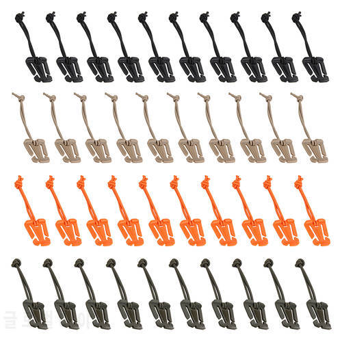 10pcs 5pcs Outdoor Molle Backpack Buckle Carabiner Clips Nylon Camping Bag Hanger Hook Clamp EDC Carabiner Survival Gear Tools