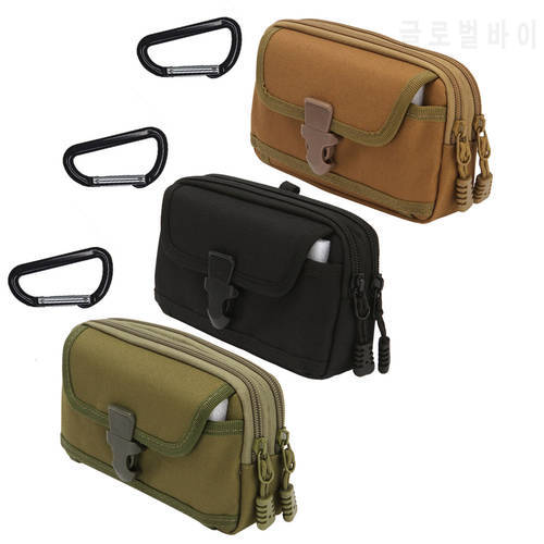 6.5 Inch Mobile Phone Pockets High capacity Leisure Waist Bag Wear Belts Construction Site Pockets Waterproof Travel Camping Bag