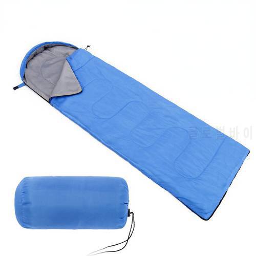 1KG Large Sleeping Bag for Adults 1pc Winter Type Envelope Warm Sleeping Bags Blanket for Camping Hiking Tourism 2