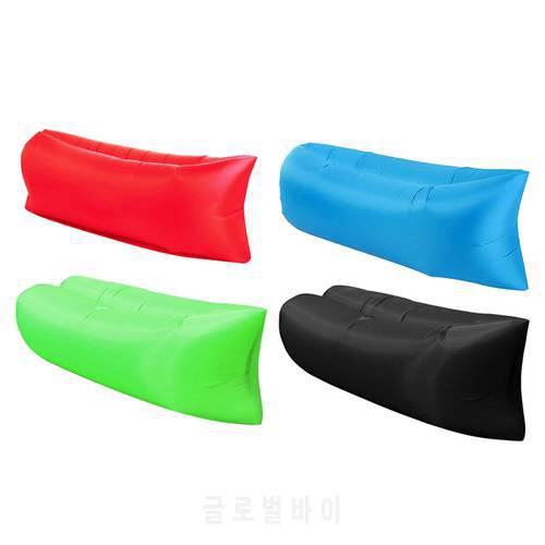 Camping Inflatable Lounger Air Sofa, Portable Water Proof Anti-Air Leaking Couch