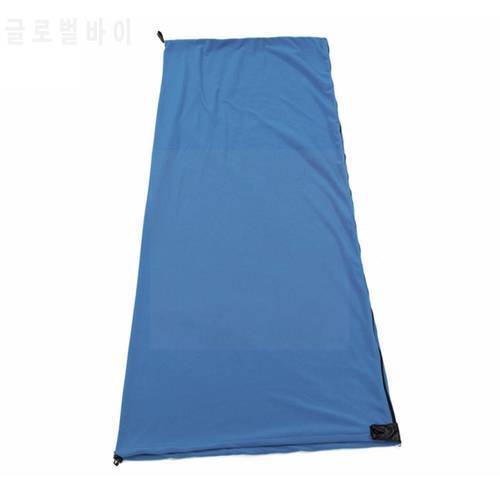 1PC Fleece Sleeping Bag Outdoor Camping Super Light Polar Bag Four Portable Accessory Camping Sleeping Fleece Seasons A3Z6