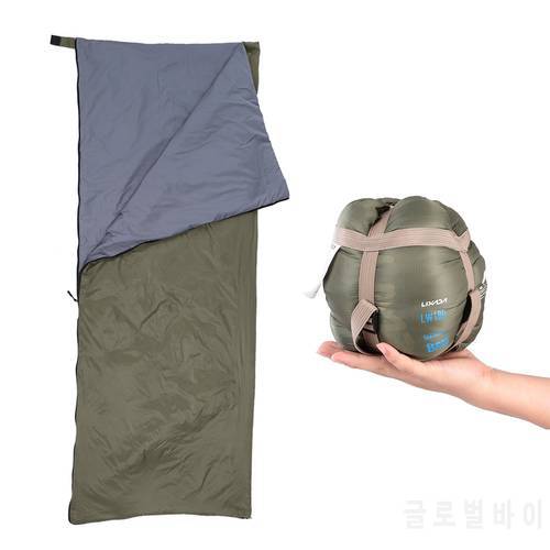 Lixada190 * 75cm Outdoor Envelope Sleeping Bag Camping Travel Hiking Multifunction Ultra-light 680g survival gear lazy bag