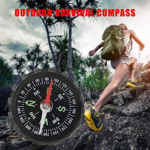 45mm Handheld Mini Compass Outdoor Camping Hiking Survival Guider Navigation Compass for Student Scientific Experiment Teaching