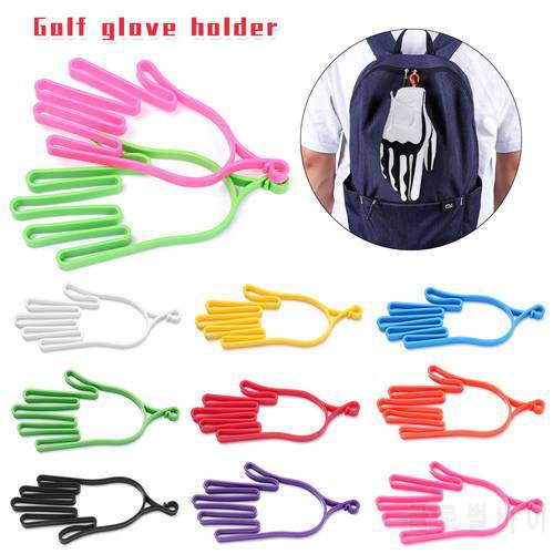 Universal ABS Golf Glove Hanger Holder with Hook Glove Stretcher Glove Keeper Gloves Anti-deformation Tool Golf Sports Accessory