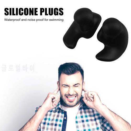Durable Earplugs Skillful Manufacture 2pcs Waterproof Earplugs Portable Silicone Soft Ear Plugs Swimming Accessories
