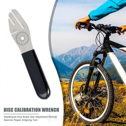 Outdoor Removal Adjustment Durable Bicycle Bracket Bike Repair Tools Bicycle Wrench Disc Brake Truing