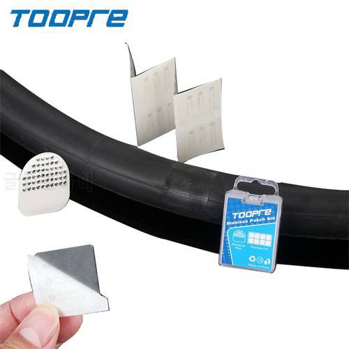 TOOPRE Glueless Chip Patches Bicycle Inner Tire Repair Kit Mountain Bike Tyre Tire Repair Tools Piece Thin Road Bike Accessories
