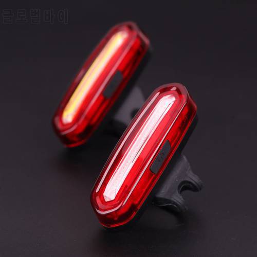 Bike Taillight Waterproof Riding Rear Light Led Usb Chargeable Mountain Bike Cycling Light Tail-lamp Bicycle Light Lamp