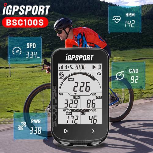 IGPSPORT GPS Bike Computer BSC100S 100S Official Store Cycle Wireless Speedometer Bicycle Digital Stopwatch Cycling Odometer