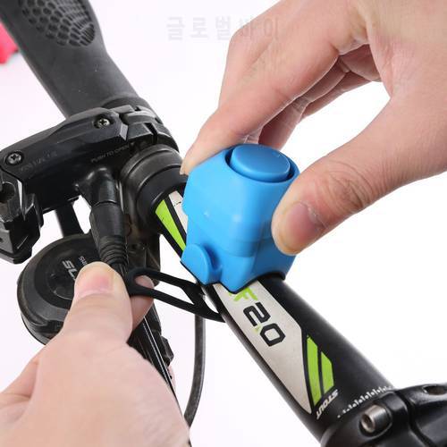 Bike Electronic Loud Horn 130 db Warning Safety Electric Bell Police Siren Bicycle Handlebar Alarm Ring Bell Bike Accessories