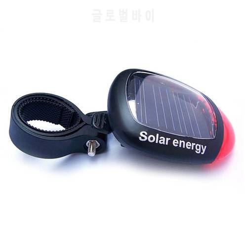 Bike Accessories Cycling Solar Bike Tail Light Solar Power Energy LED Bicycle Rear Light Safety Warning Ligh Bicycle Accessories