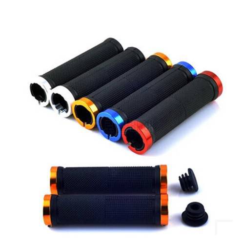 13 Cm Bicycle Handlebar Cover Mountain Aluminum Alloy Double-sided Locking Handle Cover Anti-slip Anti-skid