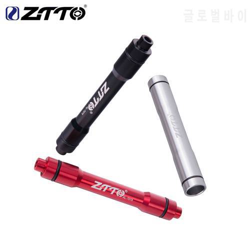 ZTTO Bicycle Hub Thru Axle Adapter 15MM to 9MM QR Quick Release 15mm to 12mm Skewers For MTB Mountain Bike Front Wheel Spacer